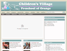 Tablet Screenshot of cvpreschool.com